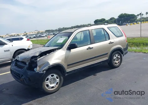 2005 Honda Cr-V Lx from USA, damaged, VIN JHLRD68545C015978
